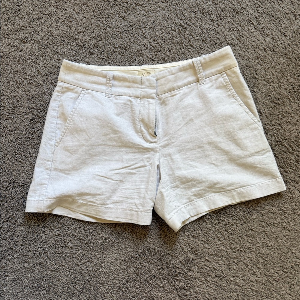 J. Crew Women's Linen Blend Shorts